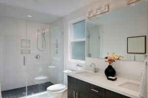 Bathroom Mirror and enclosure